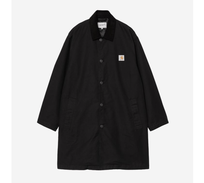 Carhartt WIP Webster Coat Black/Black