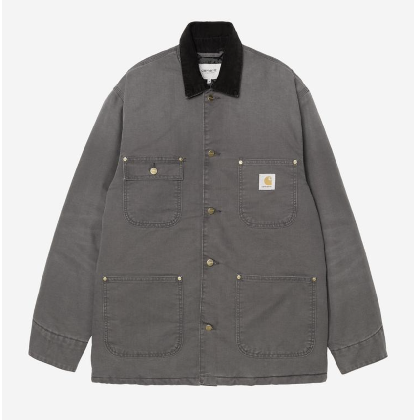 Carhartt WIP OG Chore Coat Graphite/Black