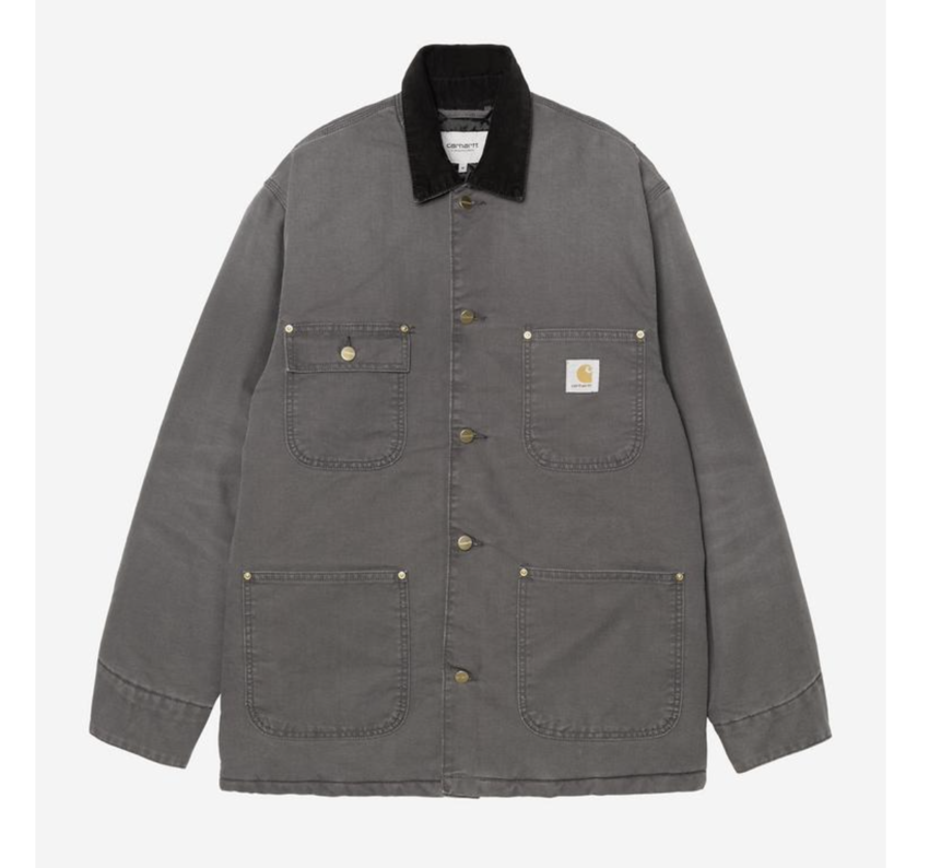 Carhartt WIP OG Chore Coat Graphite/Black