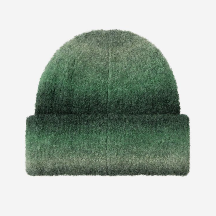 Carhartt WIP Tony Beanie Stripe Jacquard Dark Fir/Pale Olive