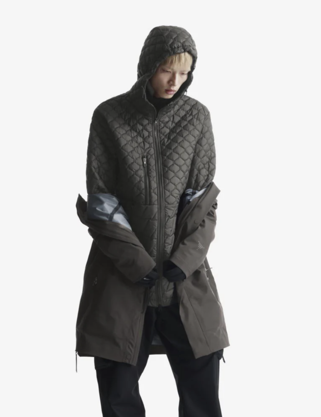 Krakatau QM552 Liner Parka Dark Fossil