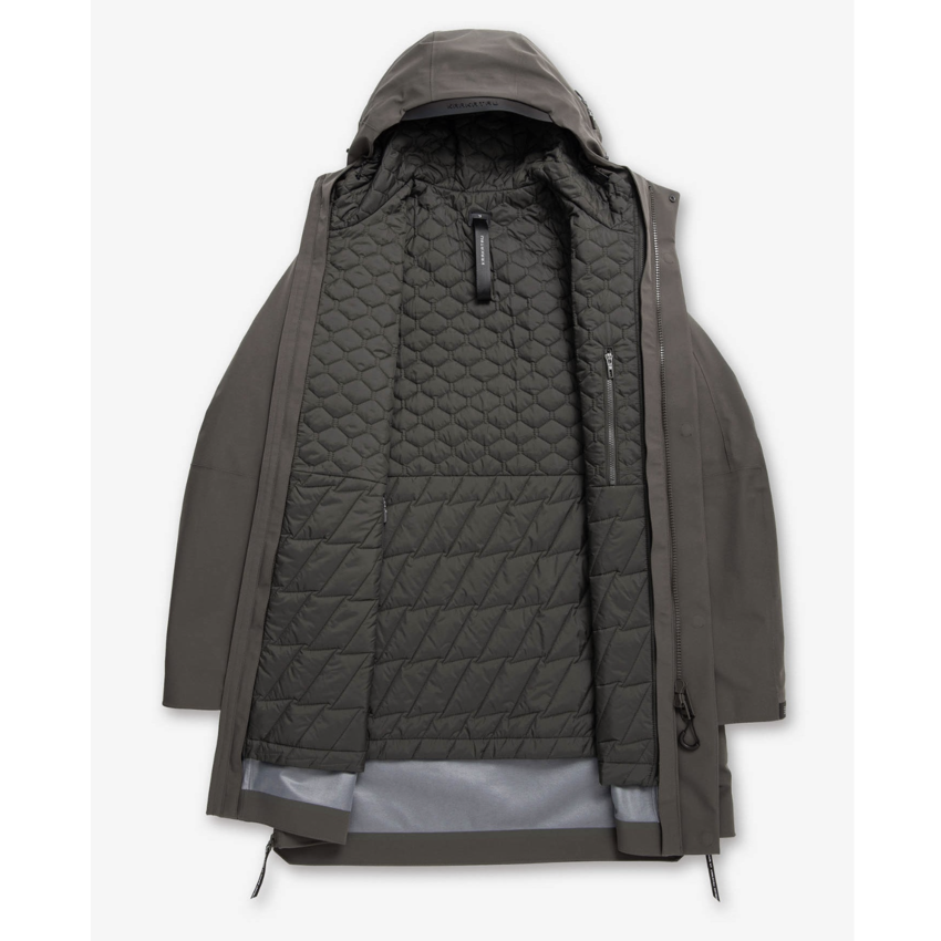 Krakatau QM552 Liner Parka Dark Fossil