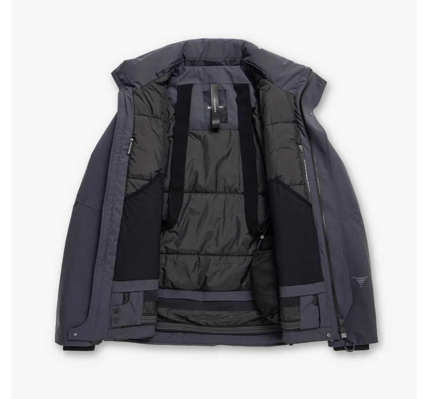 Krakatau QM553 Graphene Insulated Storm Jacket Dark Grey
