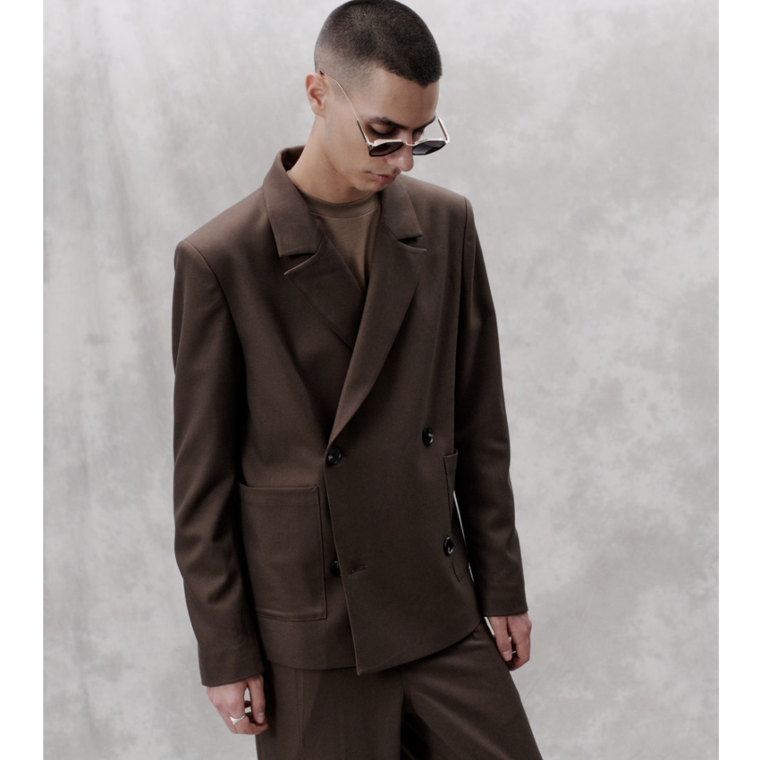 Libertine Libertine Public Jacket 3619 Chocolate