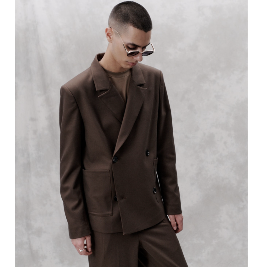 Libertine Libertine Public Jacket 3619 Chocolate