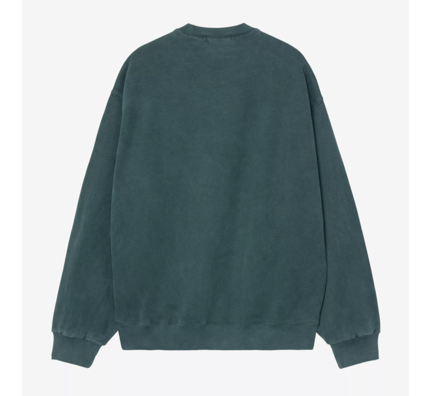 Carhartt WIP Vista Sweat Black Garment Dyed