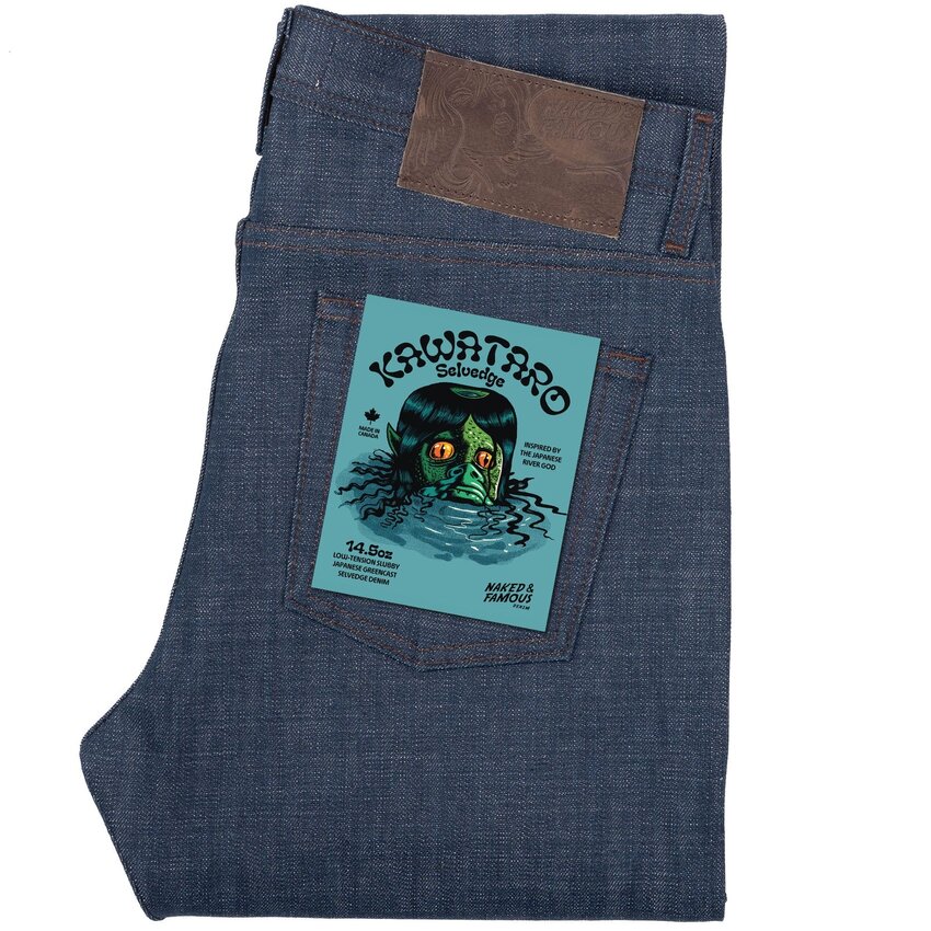 Naked & Famous Denim Weird Guy Kawataro Selvedge