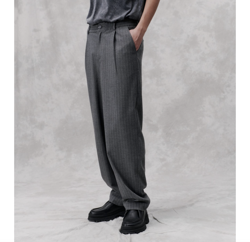 Libertine Libertine Agency Pants 3625 Dark Grey Pin