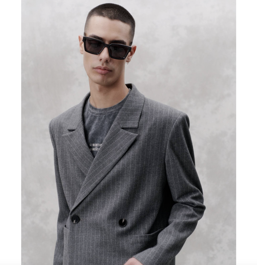 Libertine Libertine Public Jacket 3625 Dark Grey Pin