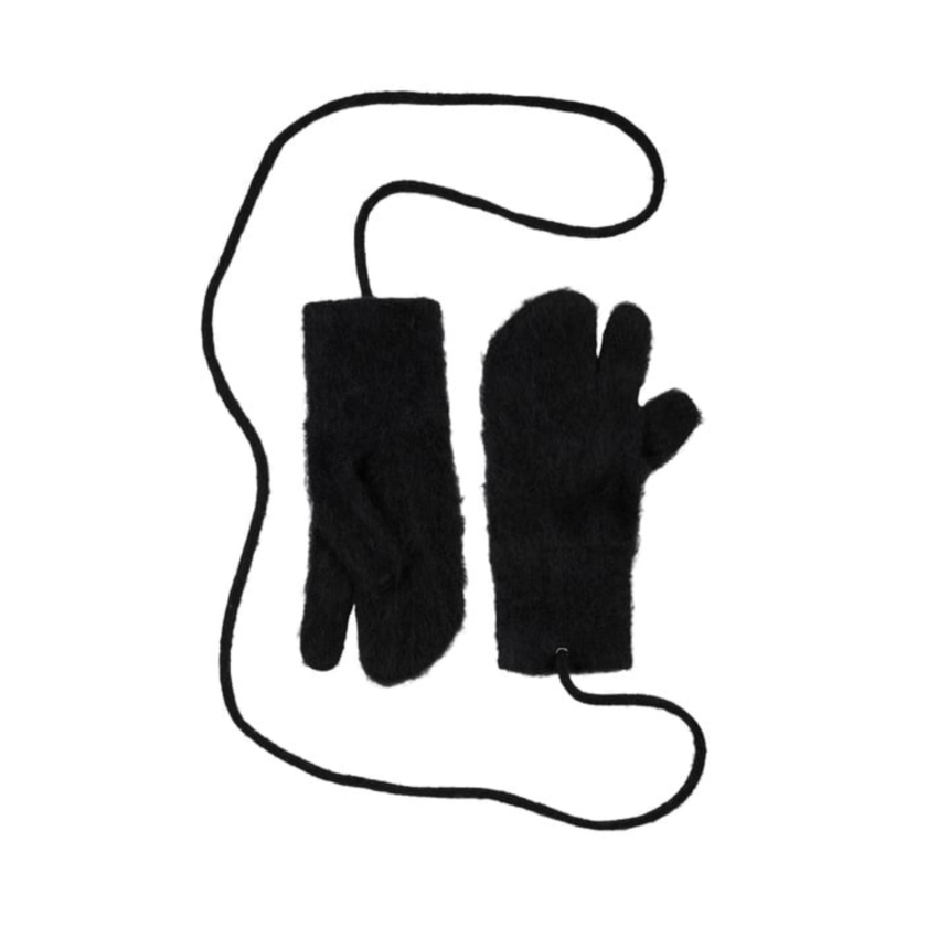 New Amsterdam Surf Association  Lobster Gloves Wool/Acrylic Black