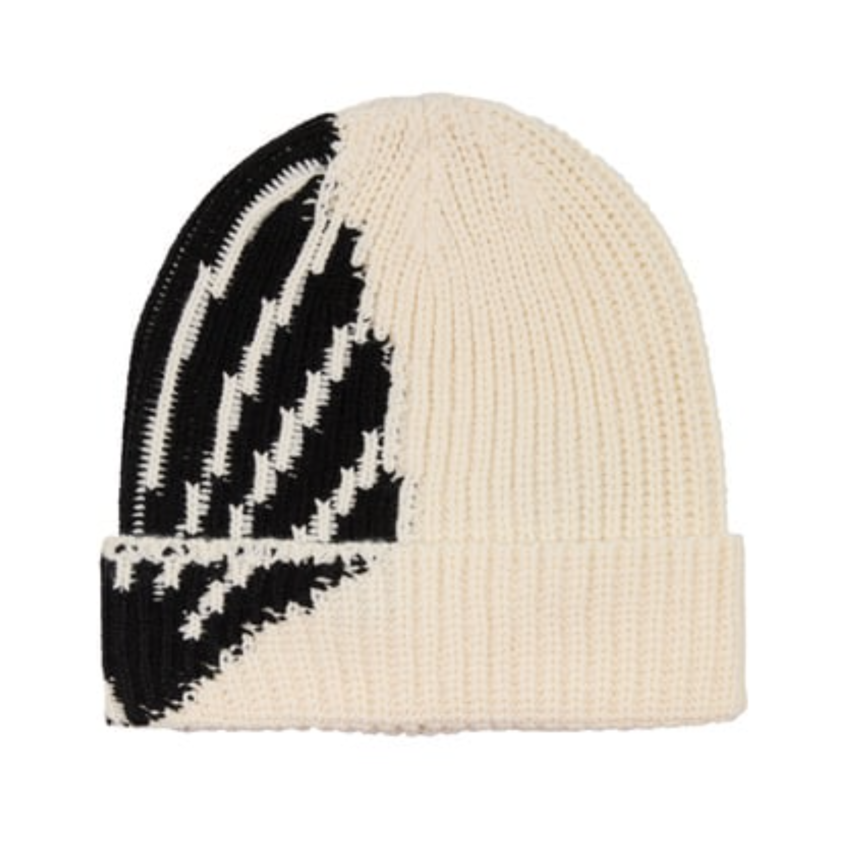 New Amsterdam Surf Association  Oyster Beanie Ecru/Black
