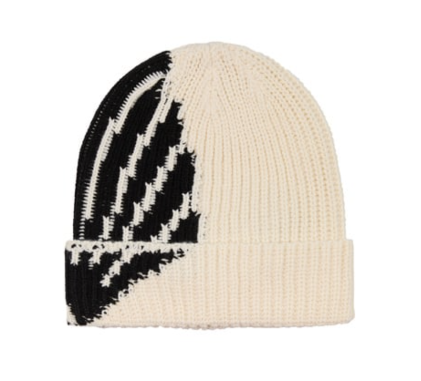 New Amsterdam Surf Association  Oyster Beanie Ecru/Black
