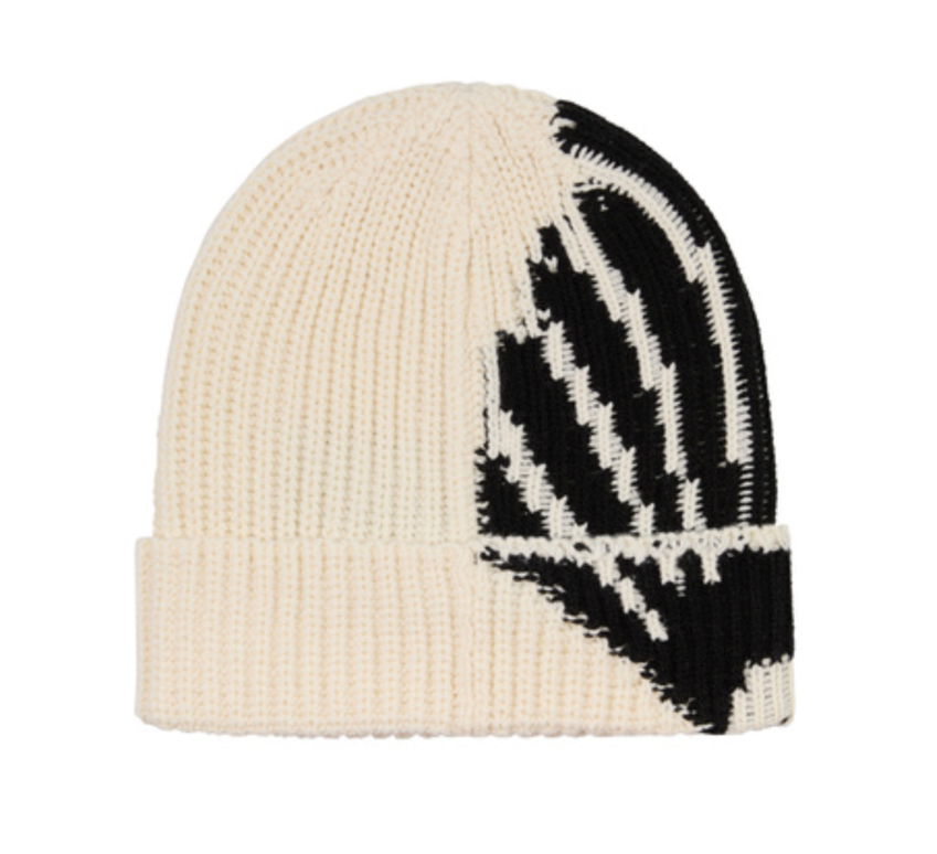 New Amsterdam Surf Association  Oyster Beanie Ecru/Black