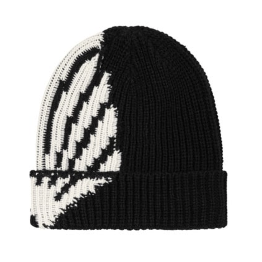 New Amsterdam Surf Association  Oyster Beanie Black/Ecru