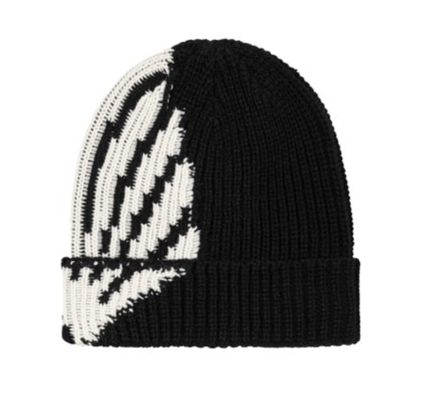 New Amsterdam Surf Association  Oyster Beanie Black/Ecru