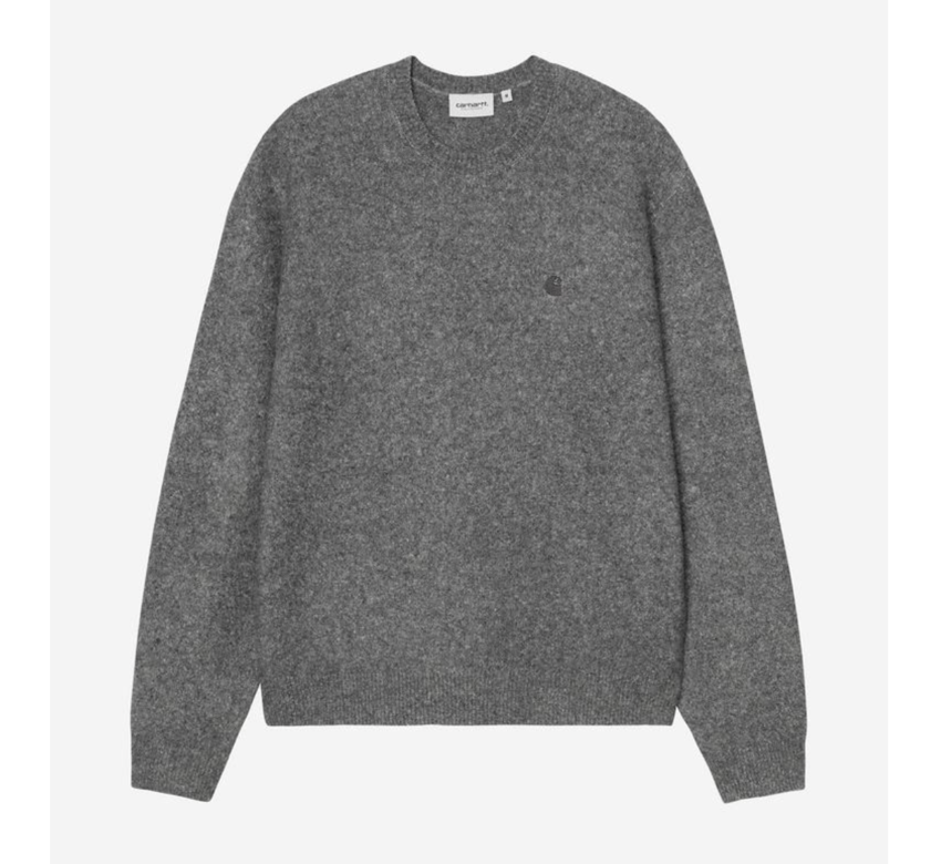 Carhartt WIP Curtis Sweater Tangled Graphite
