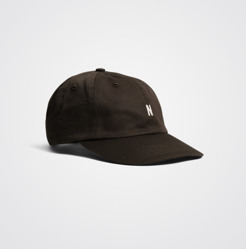 Norse Projects  Twill Sports Cap Espresso