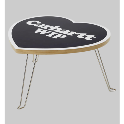 Carhartt WIP Heart Folding Table Black/White