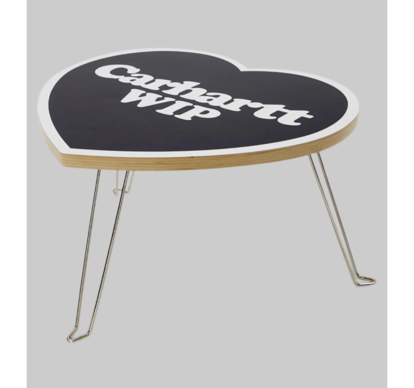 Carhartt WIP Heart Folding Table Black/White