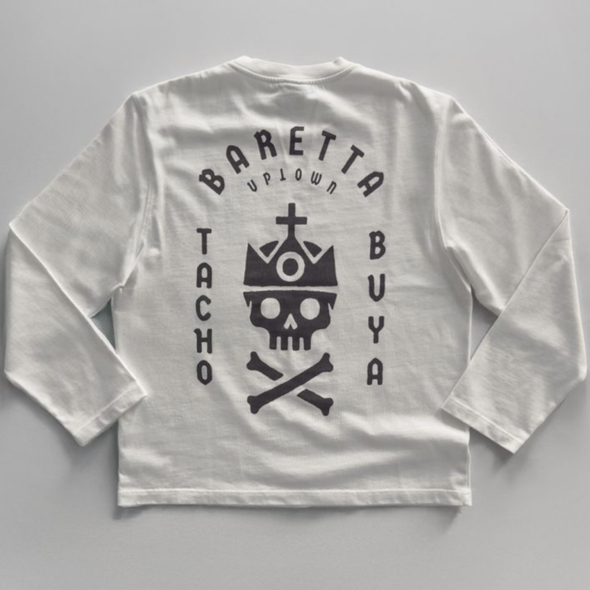 TACHO We Are All Royalty LS White/Anthracite