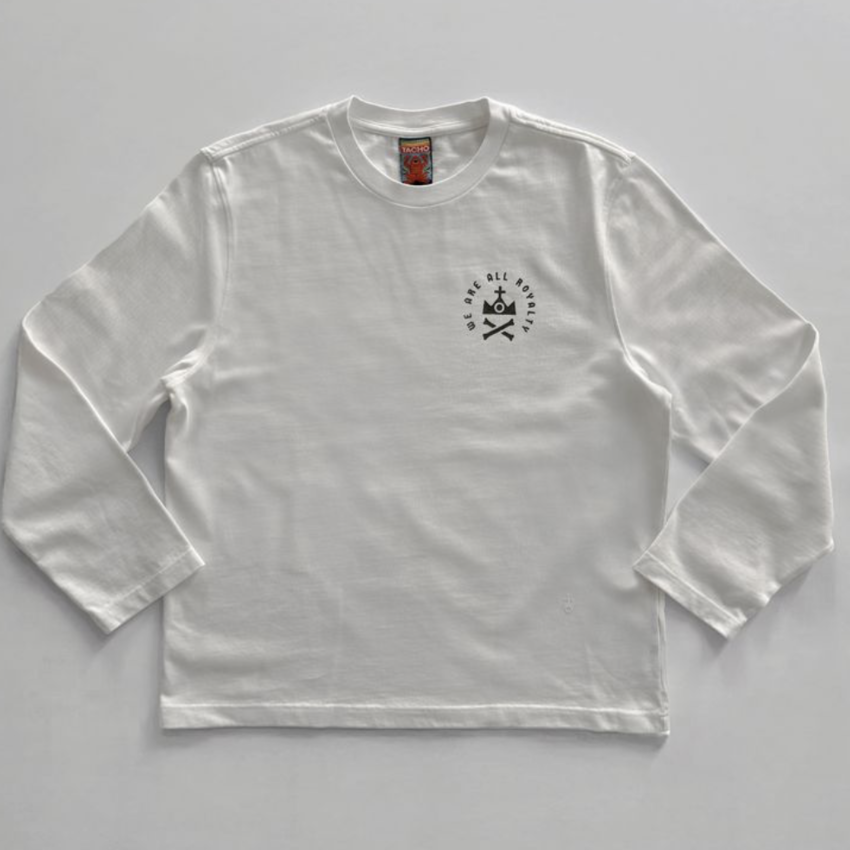 TACHO We Are All Royalty LS White/Anthracite