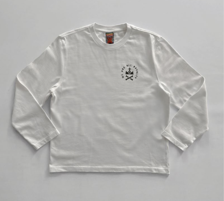 TACHO We Are All Royalty LS White/Anthracite