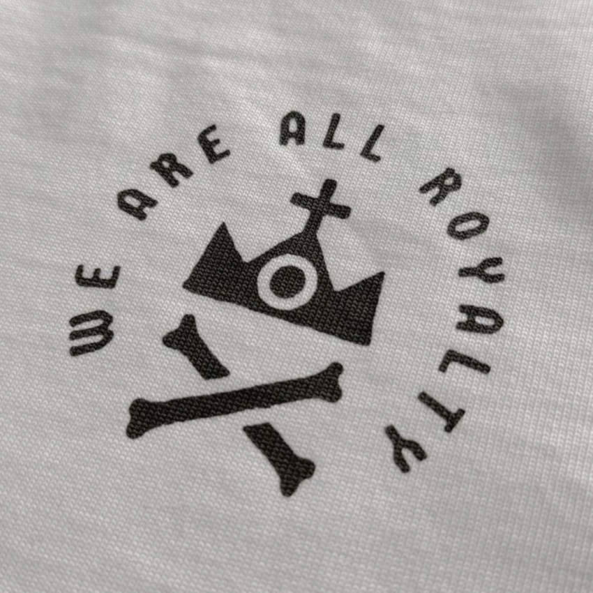 TACHO We Are All Royalty LS White/Anthracite