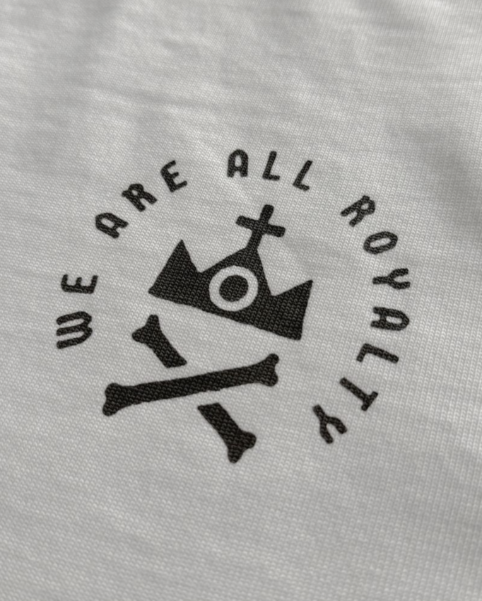 TACHO We Are All Royalty LS White/Anthracite
