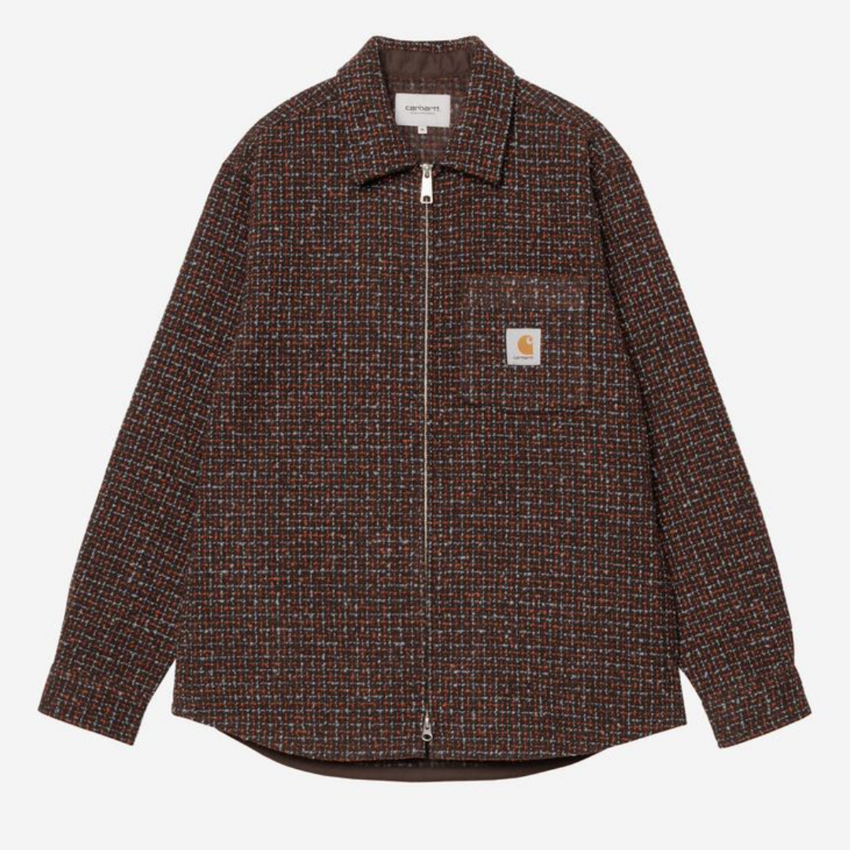 Carhartt WIP Bellamy Shirt Jacket Bellamy Check/Tobacco