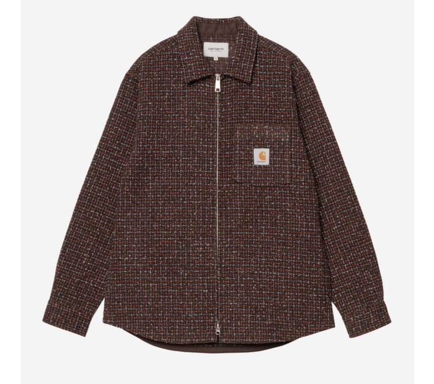 Carhartt WIP Bellamy Shirt Jacket Bellamy Check/Tobacco