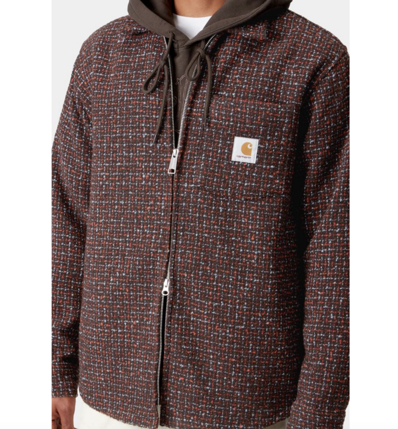 Carhartt WIP Bellamy Shirt Jacket Bellamy Check/Tobacco