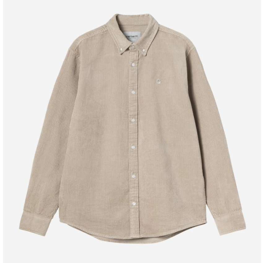 Carhartt WIP L/S Madison Cord Shirt Wall/Wall