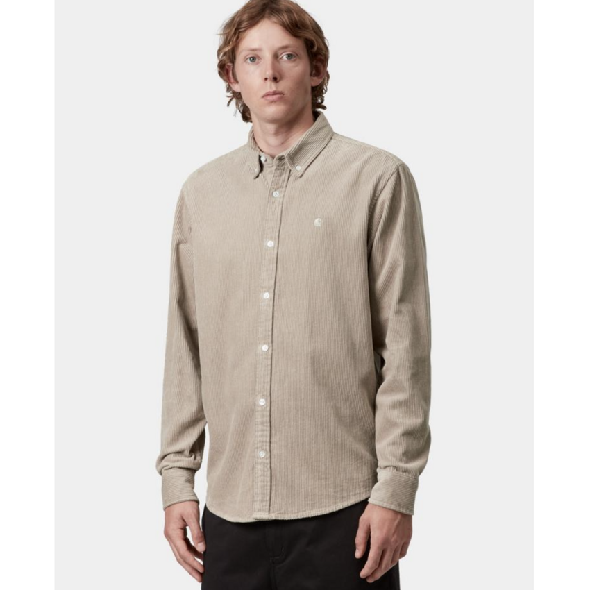Carhartt WIP L/S Madison Cord Shirt Wall/Wall