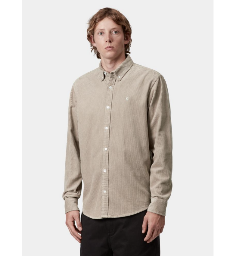 Carhartt WIP L/S Madison Cord Shirt Wall/Wall