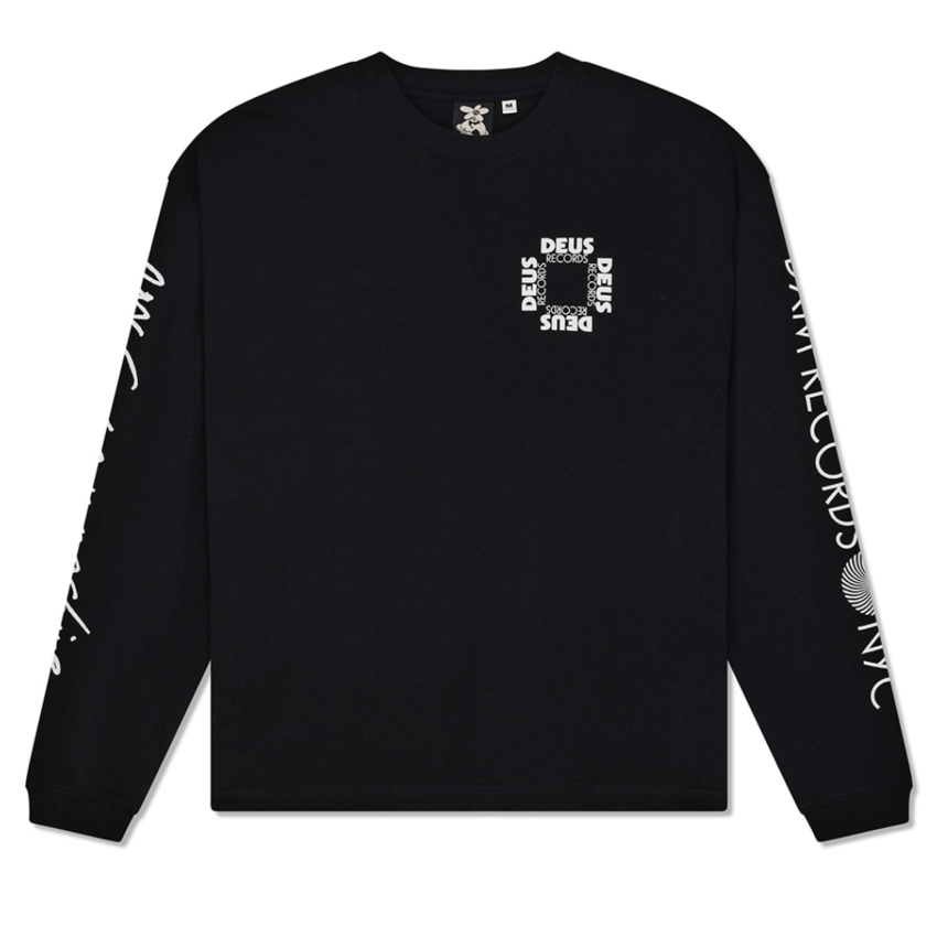 Deus Ex Machina Defacto LS Tee Black