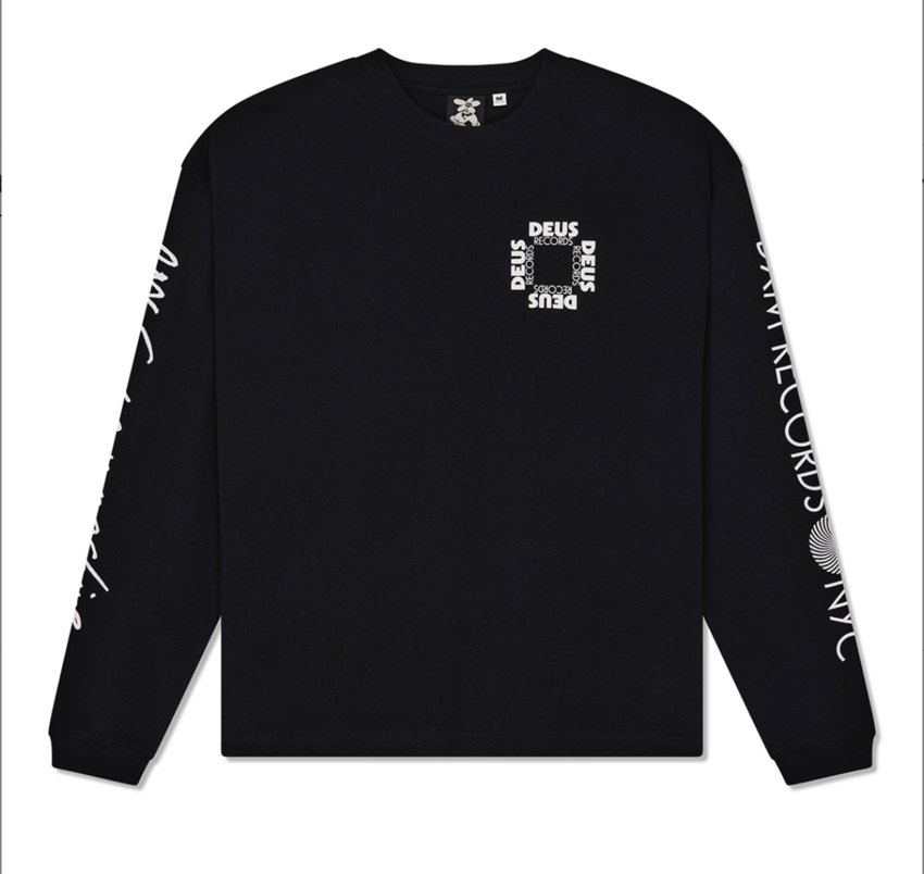 Deus Ex Machina Defacto LS Tee Black