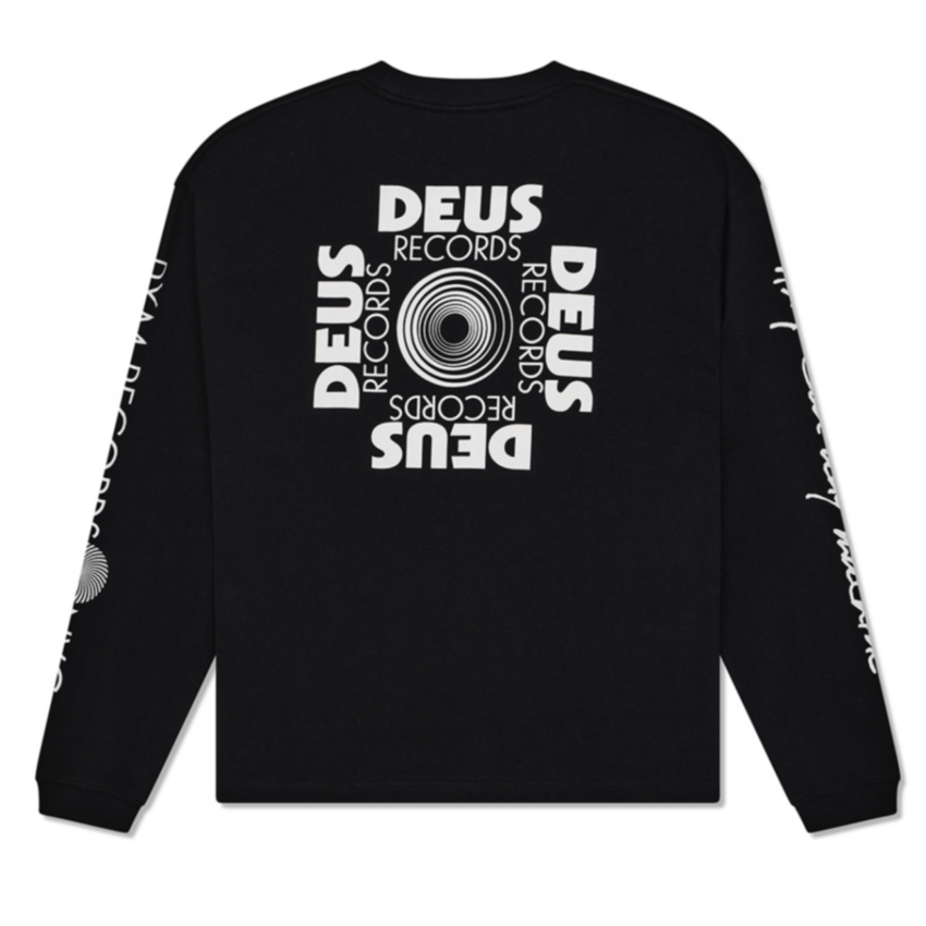 Deus Ex Machina Defacto LS Tee Black
