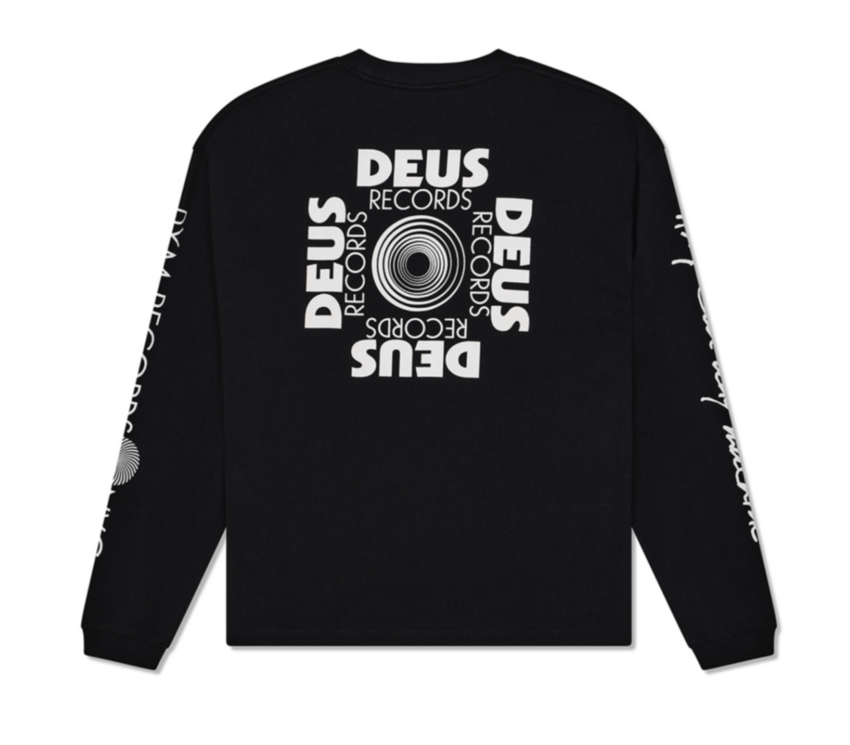 Deus Ex Machina Defacto LS Tee Black