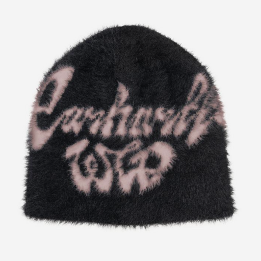 Tenue. Chedda Beanie Black/Glassy Pink