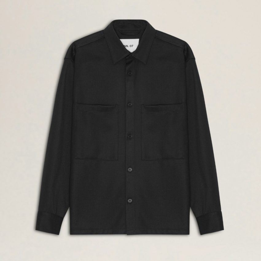 NN07 Freddy Shirt 10006 Black