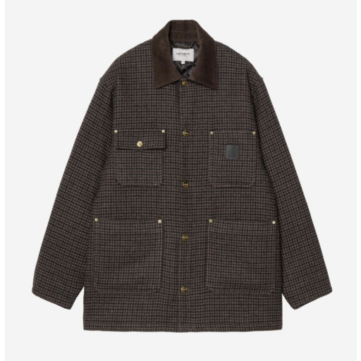 Carhartt WIP Lowis Chore Coat Lowis Houndstooth/Vitola Heather