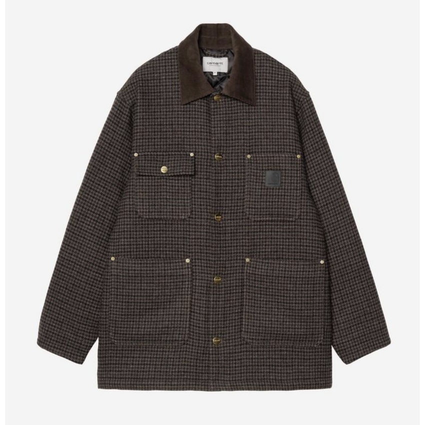 Carhartt WIP Lowis Chore Coat Lowis Houndstooth/Vitola Heather