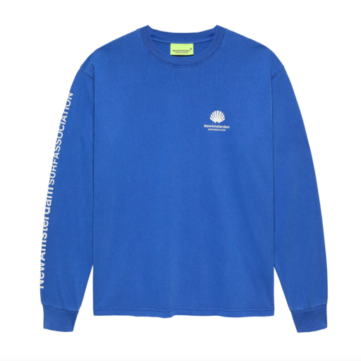 New Amsterdam Surf Association  Target Longsleeve Cobalt