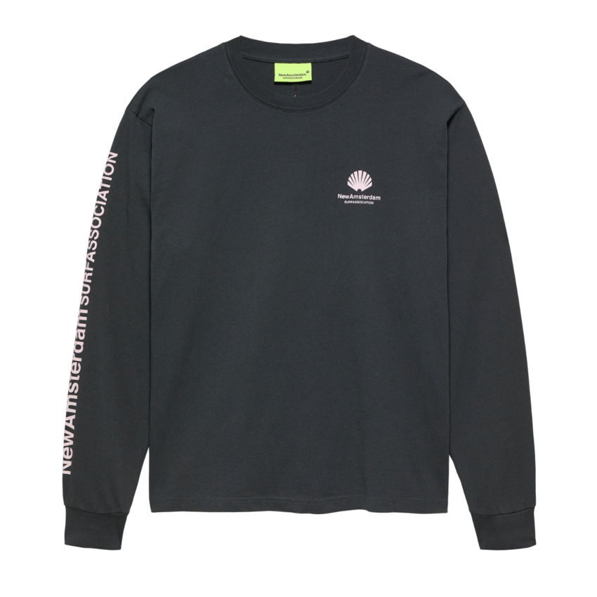 New Amsterdam Surf Association  Target Longsleeve Anthracite