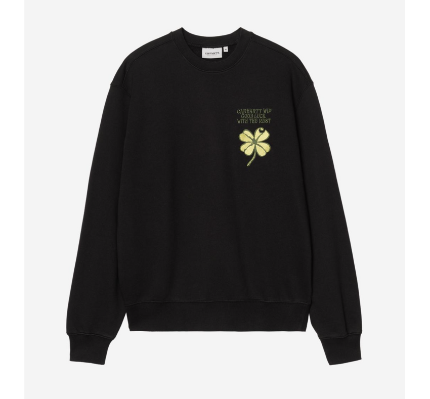 Carhartt WIP Clover Sweatshirt Black