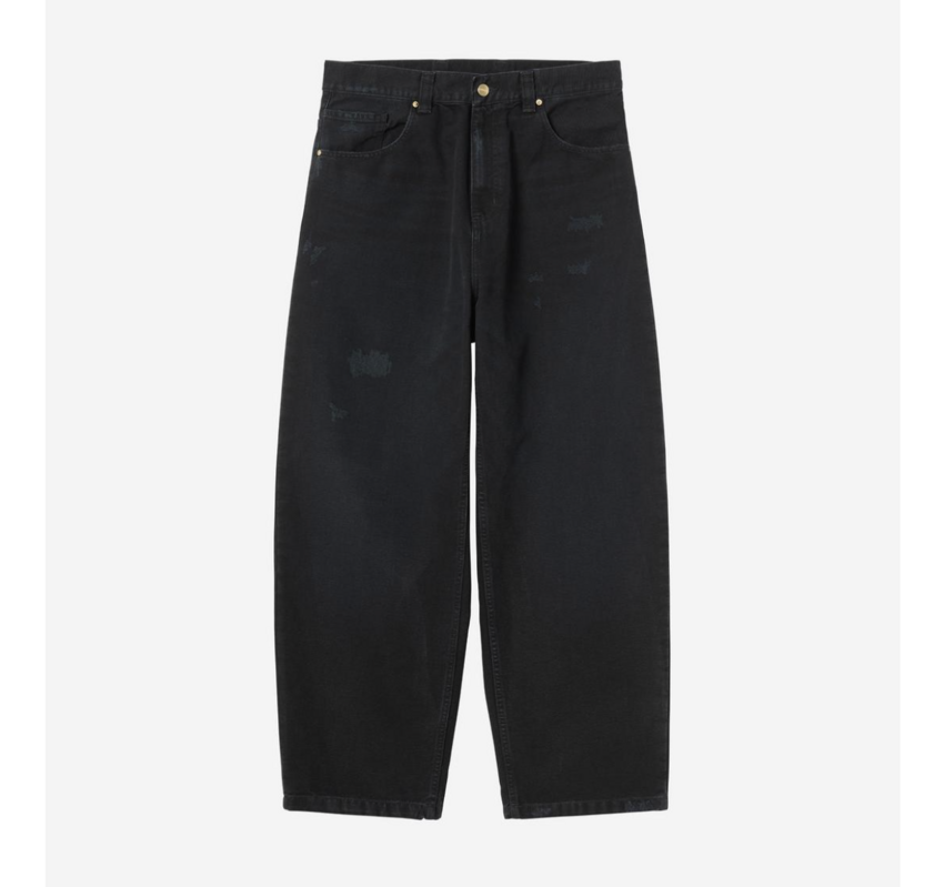 Carhartt WIP Brandon Pant Black Grind Wash