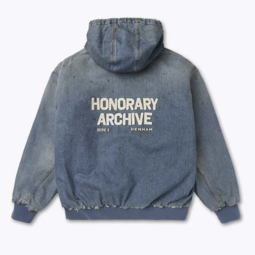 Honorary Archive by Denham S03 Bomber Light Blue