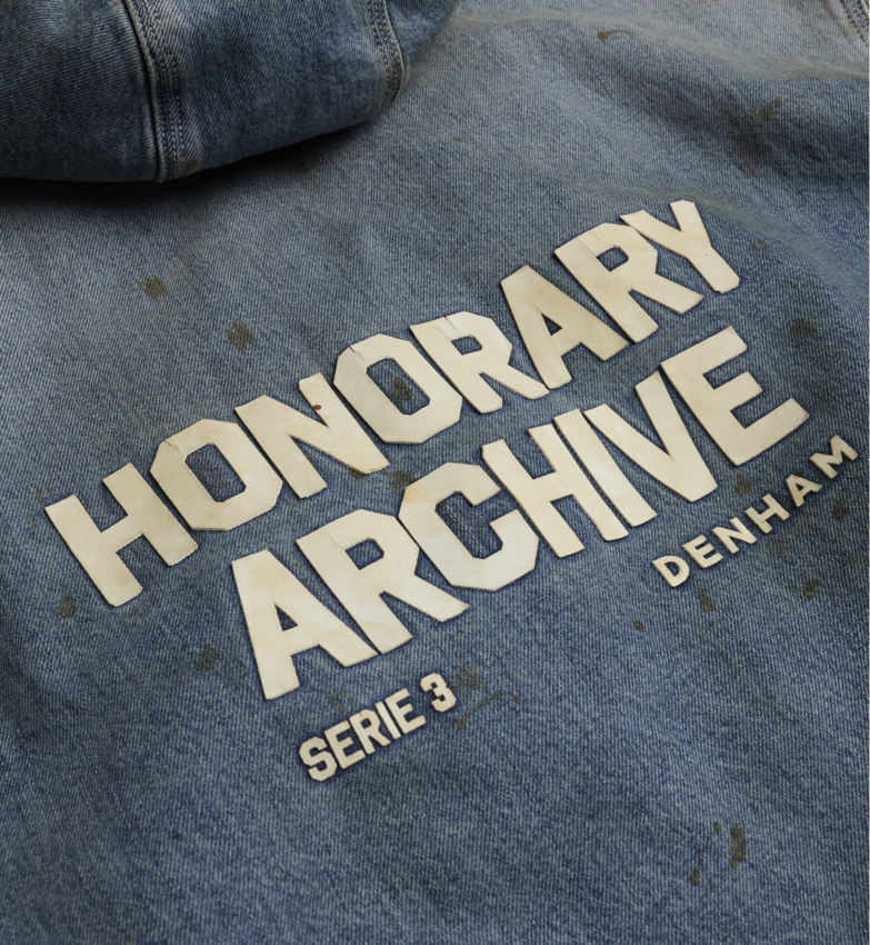 Honorary Archive by Denham S03 Bomber Light Blue