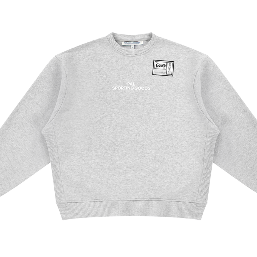 PAL Sporting Goods The Cyr Crewneck Light Gray Marl
