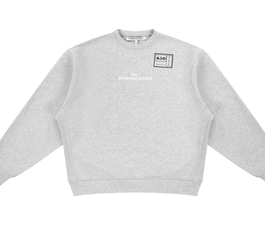 PAL Sporting Goods The Cyr Crewneck Light Gray Marl